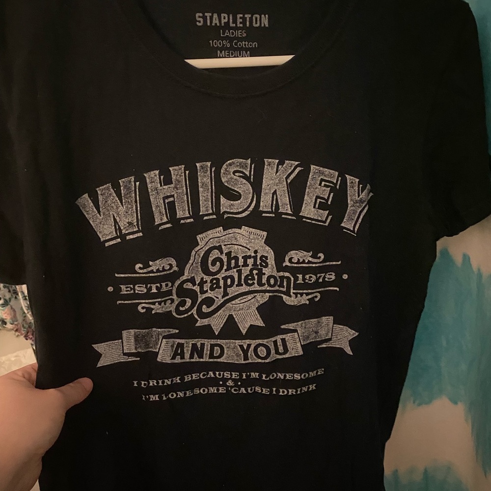 Chris Stapleton Whiskey and You Tee